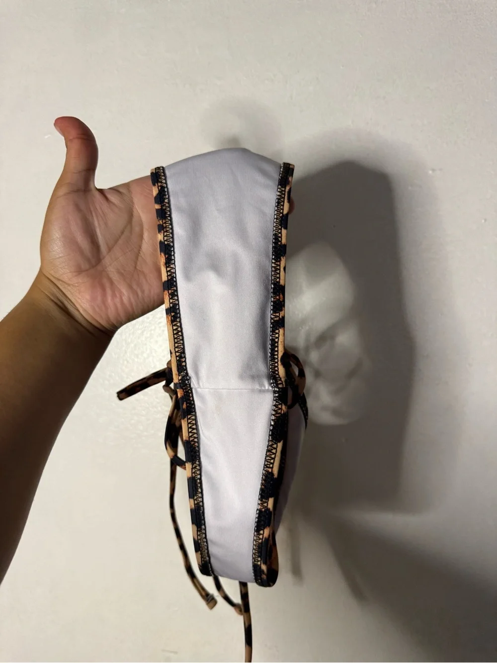 Leopard Print Triangle Bikini